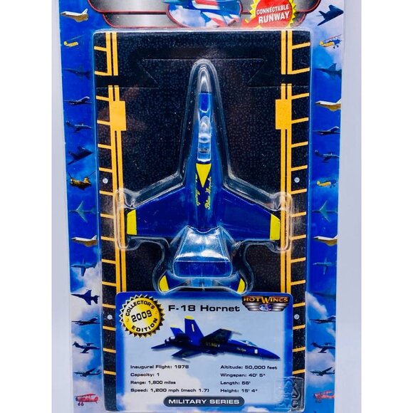 Hot Wings F-18 Hornet Die Cast Collectible Plane 2009 Edition - Picture 3 of 12